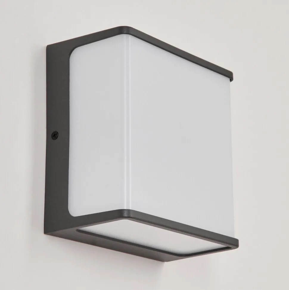 Applique Murale D'Exterieur Burseryd Led Anthracite, Blanc, 1 Lumiere