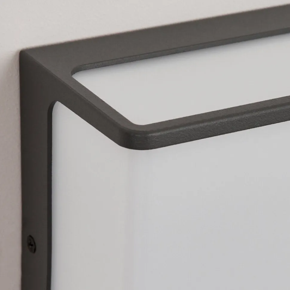 Applique Murale D'Exterieur Burseryd Led Anthracite, Blanc, 1 Lumiere