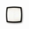 Applique Murale D'Exterieur Ideal Lux Cometa Noir, 3 Lumieres