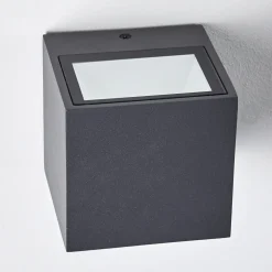 Applique Murale D'Exterieur Spidern Led Anthracite, 1 Lumiere