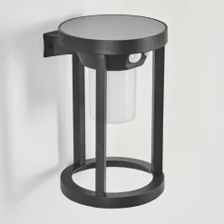 Applique Murale D'Exterieur Lokpano Led Noir, 1 Lumiere, Detecteur De Mouvement, Changeur De Couleurs