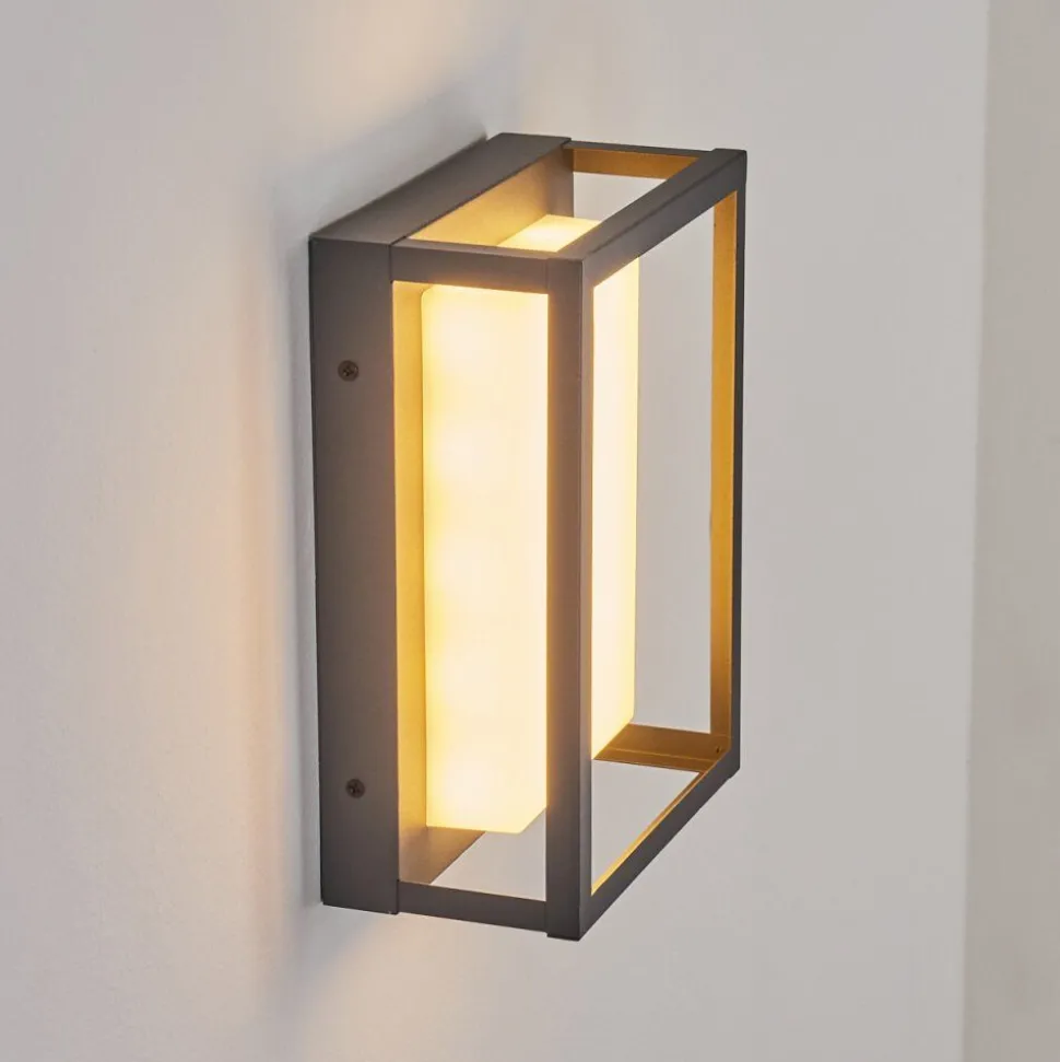 Applique Murale D'Exterieurnonza Led Anthracite, 1 Lumiere