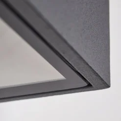 Applique Murale D'Exterieur Spidern Led Anthracite, 1 Lumiere