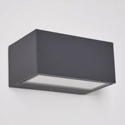 Applique Murale D'Exterieur Spidern Led Anthracite, 1 Lumiere