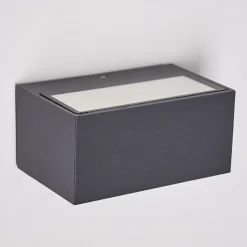 Applique Murale D'Exterieur Spidern Led Anthracite, 1 Lumiere