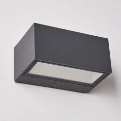 Applique Murale D'Exterieur Spidern Led Anthracite, 1 Lumiere