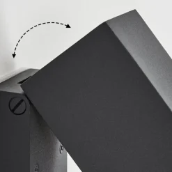 Applique Murale D'Exterieur Skaabu Anthracite, 1 Lumiere