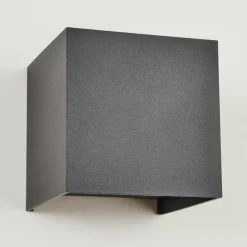 Applique Murale D'Exterieur Tamarin Led Anthracite, 1 Lumiere