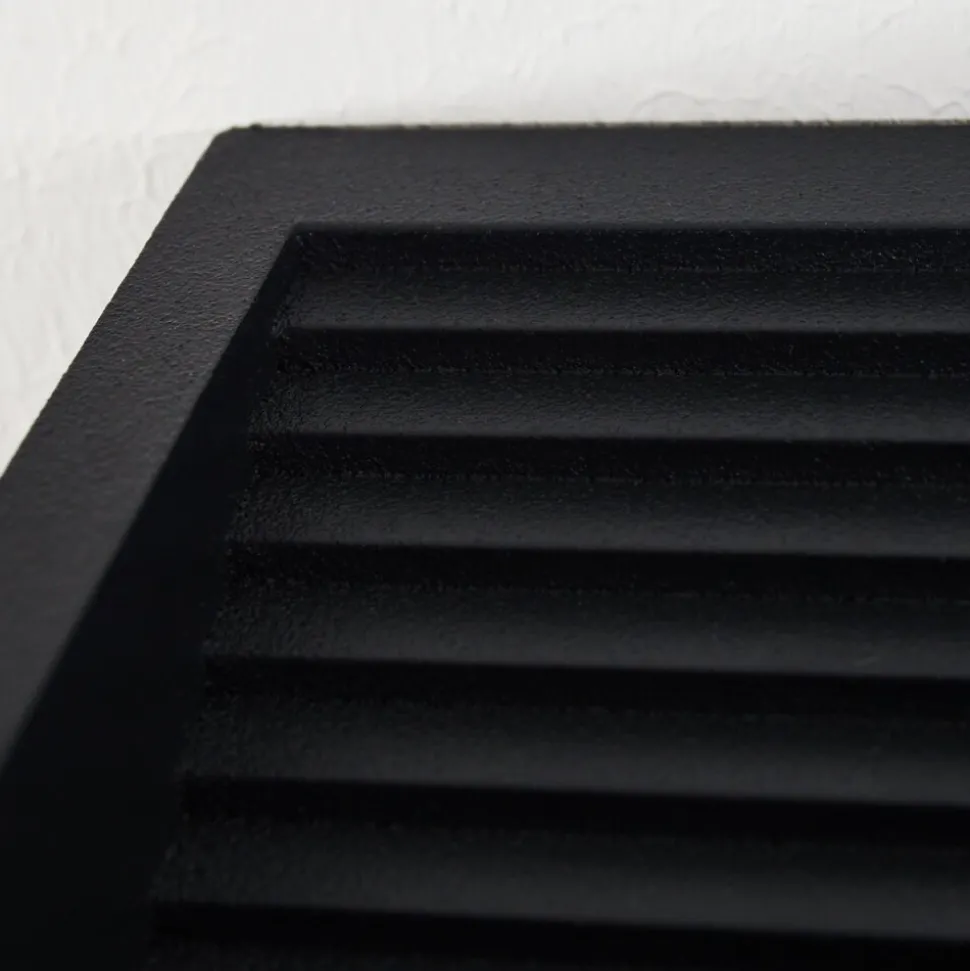 Applique Murale D'Exterieur Tematou Led Noir, 1 Lumiere