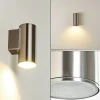 Applique Murale D'Exterieur Brachy Led Acier Inoxydable, 1 Lumiere