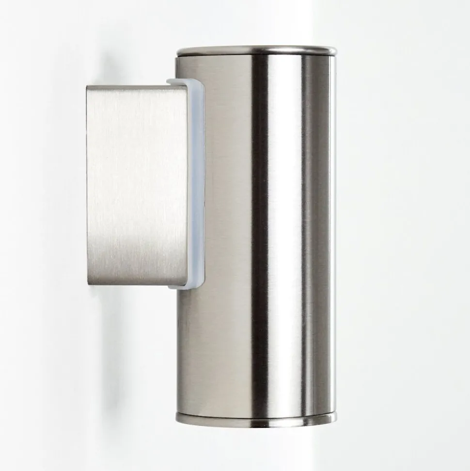 Applique Murale D'Exterieur Brachy Led Acier Inoxydable, 1 Lumiere