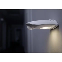 Applique Murale D'Exterieur Ledvance Door Blanc, 1 Lumiere, Detecteur De Mouvement