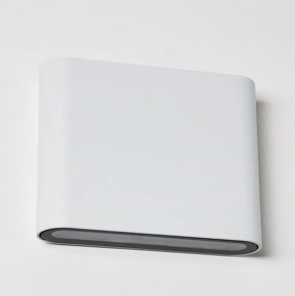 Applique Murale D'Exterieur Tinglev Led Blanc, 2 Lumieres