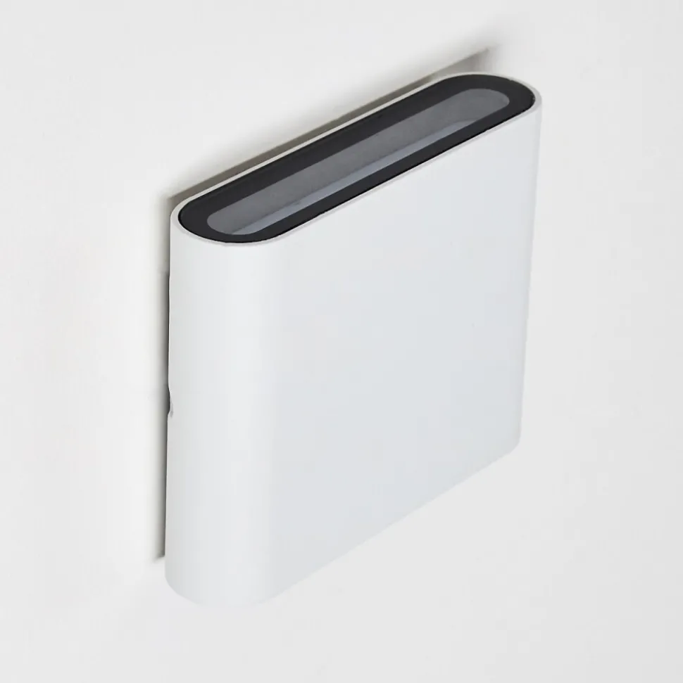 Applique Murale D'Exterieur Tinglev Led Blanc, 2 Lumieres