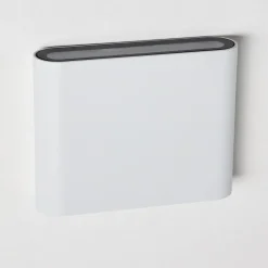 Applique Murale D'Exterieur Tinglev Led Blanc, 2 Lumieres