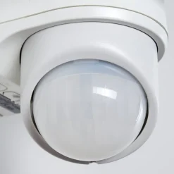 Applique Murale D'Exterieur Foroyar Led Blanc, 2 Lumieres, Detecteur De Mouvement