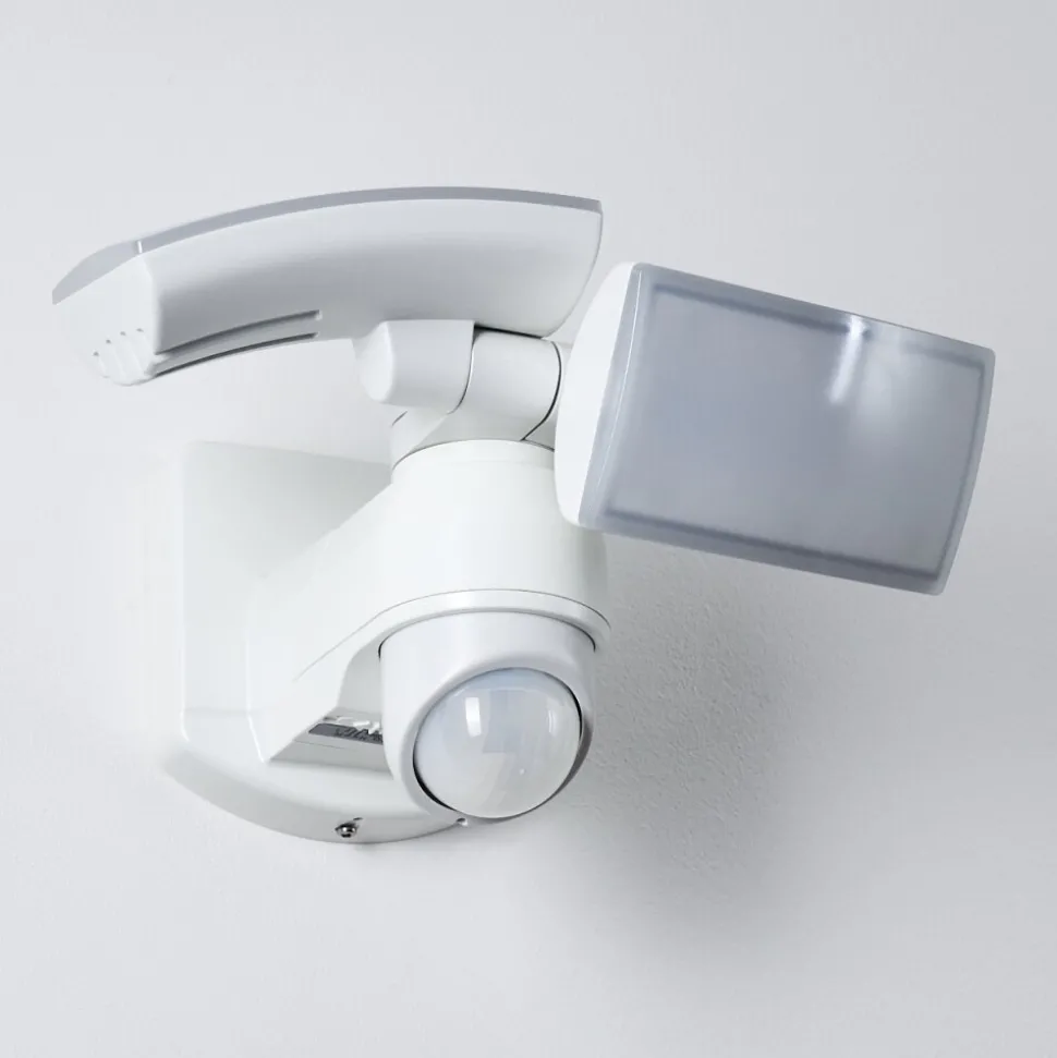 Applique Murale D'Exterieur Foroyar Led Blanc, 2 Lumieres, Detecteur De Mouvement