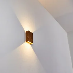 Applique Murale D'Exterieur Benin Led Rouille, 1 Lumiere