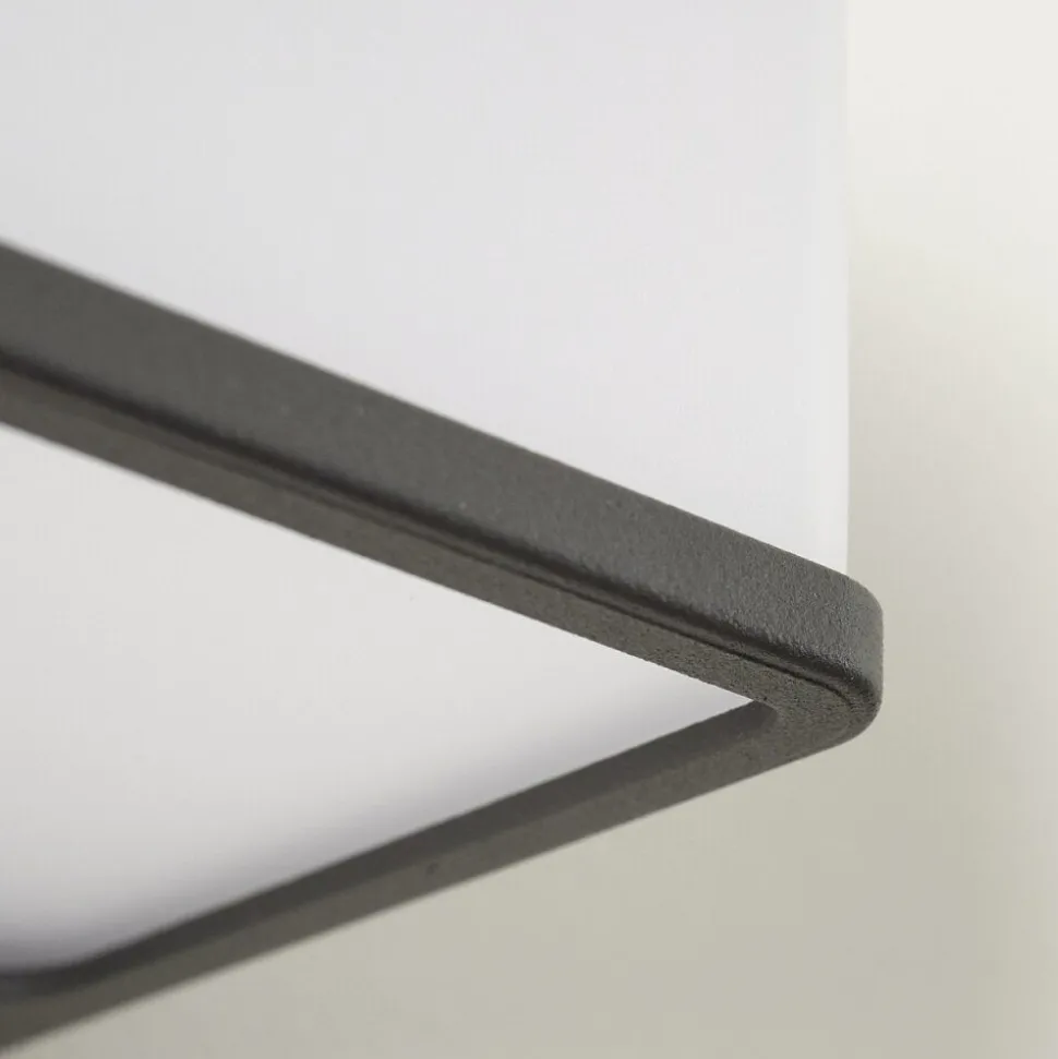 Applique Murale D'Exterieur Buckau Led Anthracite, Blanc, 1 Lumiere
