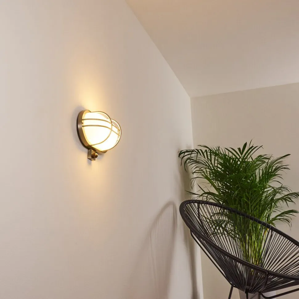 Applique Murale D'Exterieur Belmopan Acier Inoxydable, 1 Lumiere, Detecteur De Mouvement
