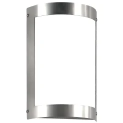 Applique Murale D'Exterieur Cmd Aqua Marco Led Acier Inoxydable, 1 Lumiere, Detecteur De Mouvement