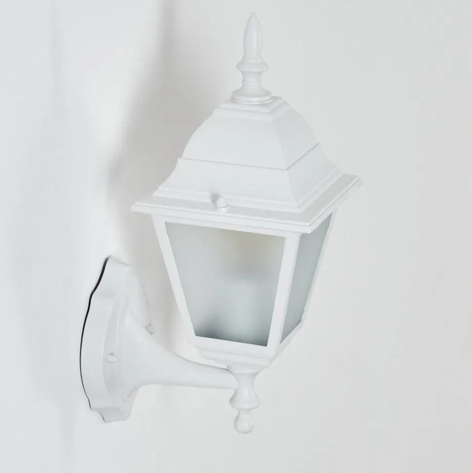 Applique Murale D'Exterieur Naofe Blanc, 1 Lumiere