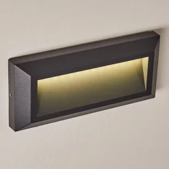 Applique Murale D'Exterieur Alkmaar Led Anthracite, 1 Lumiere