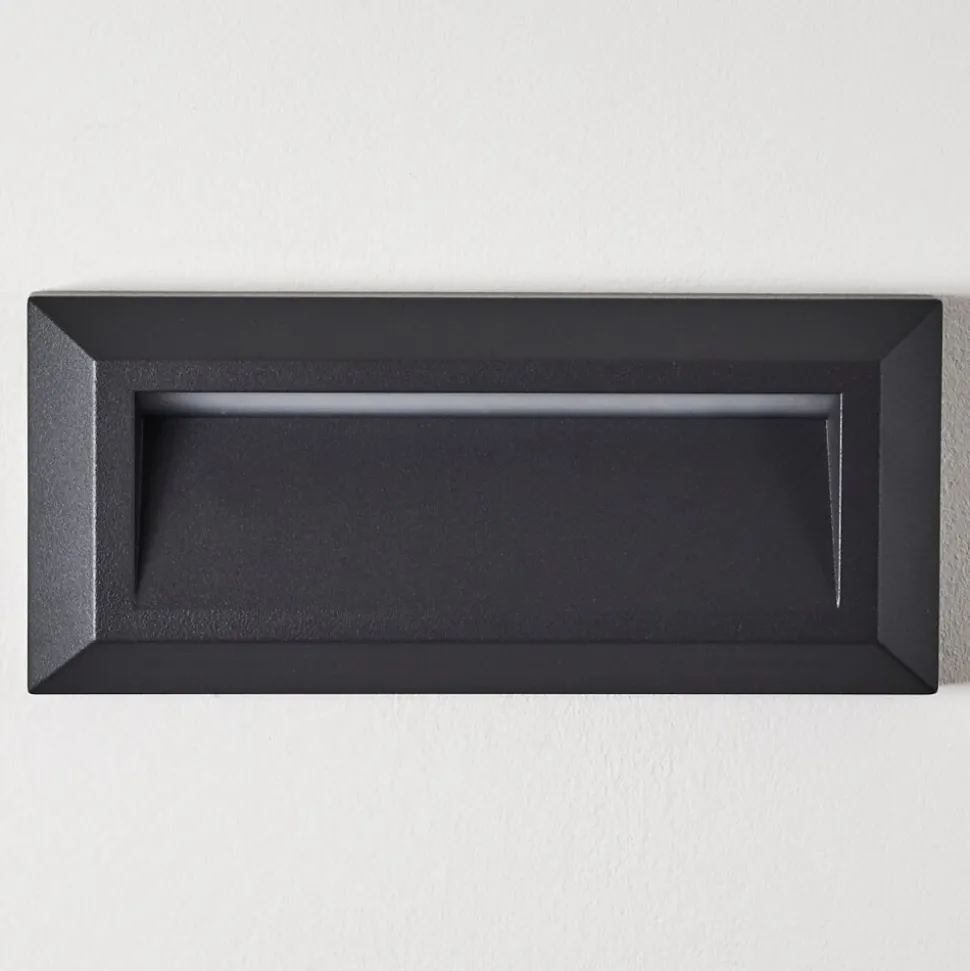 Applique Murale D'Exterieur Alkmaar Led Anthracite, 1 Lumiere