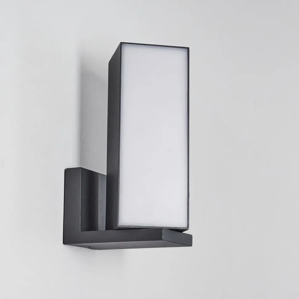 Applique Murale D'Exterieur Swanek Led Anthracite, 1 Lumiere