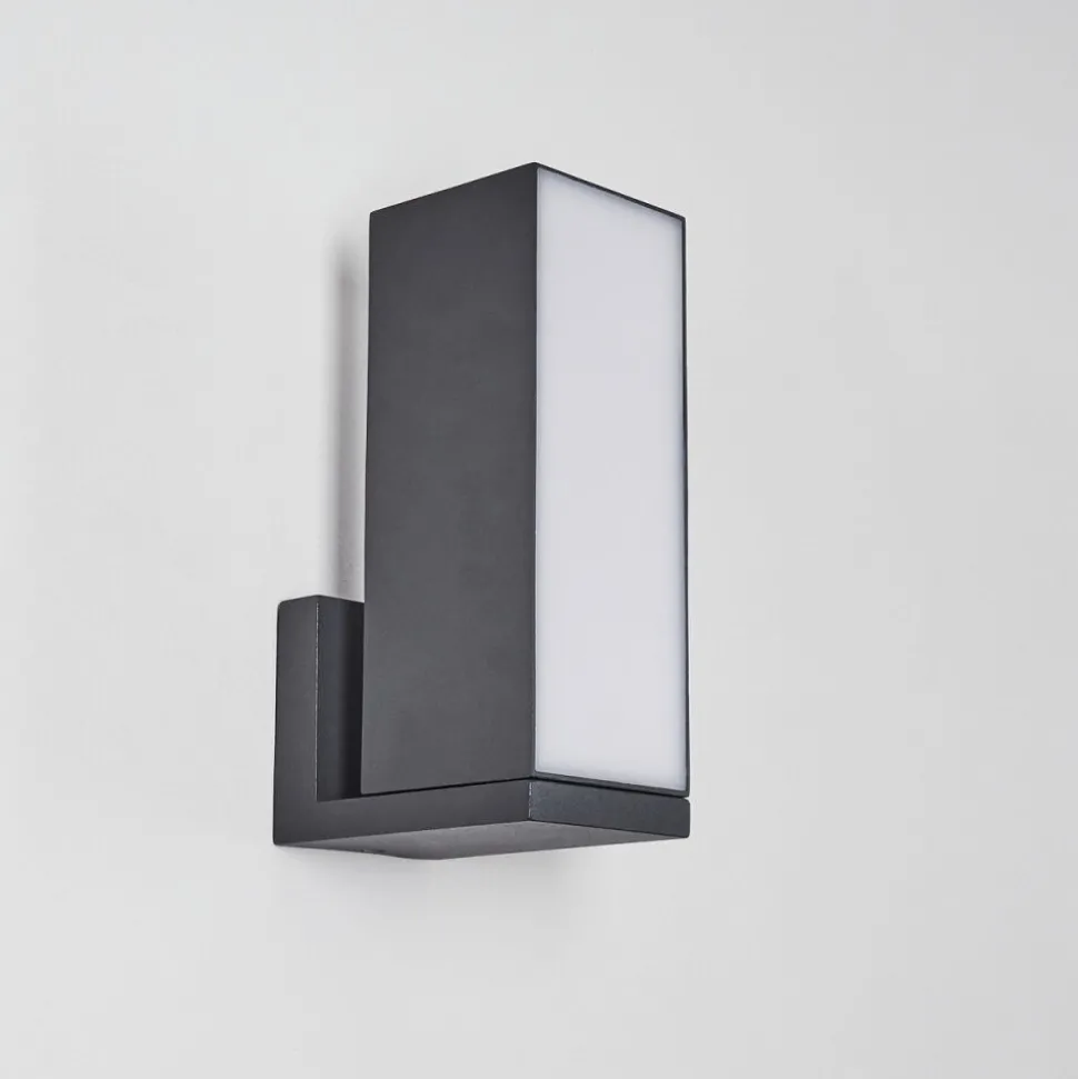 Applique Murale D'Exterieur Swanek Led Anthracite, 1 Lumiere