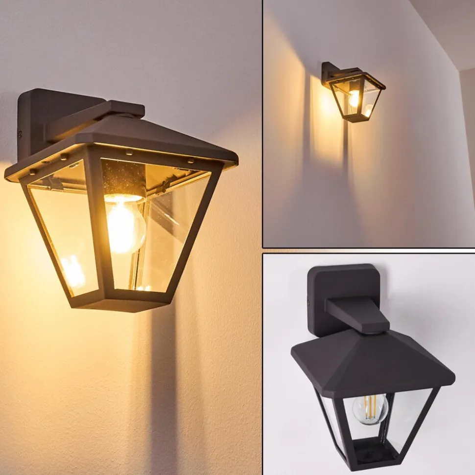 Applique Murale D'Exterieur Malmberget Anthracite, 1 Lumiere