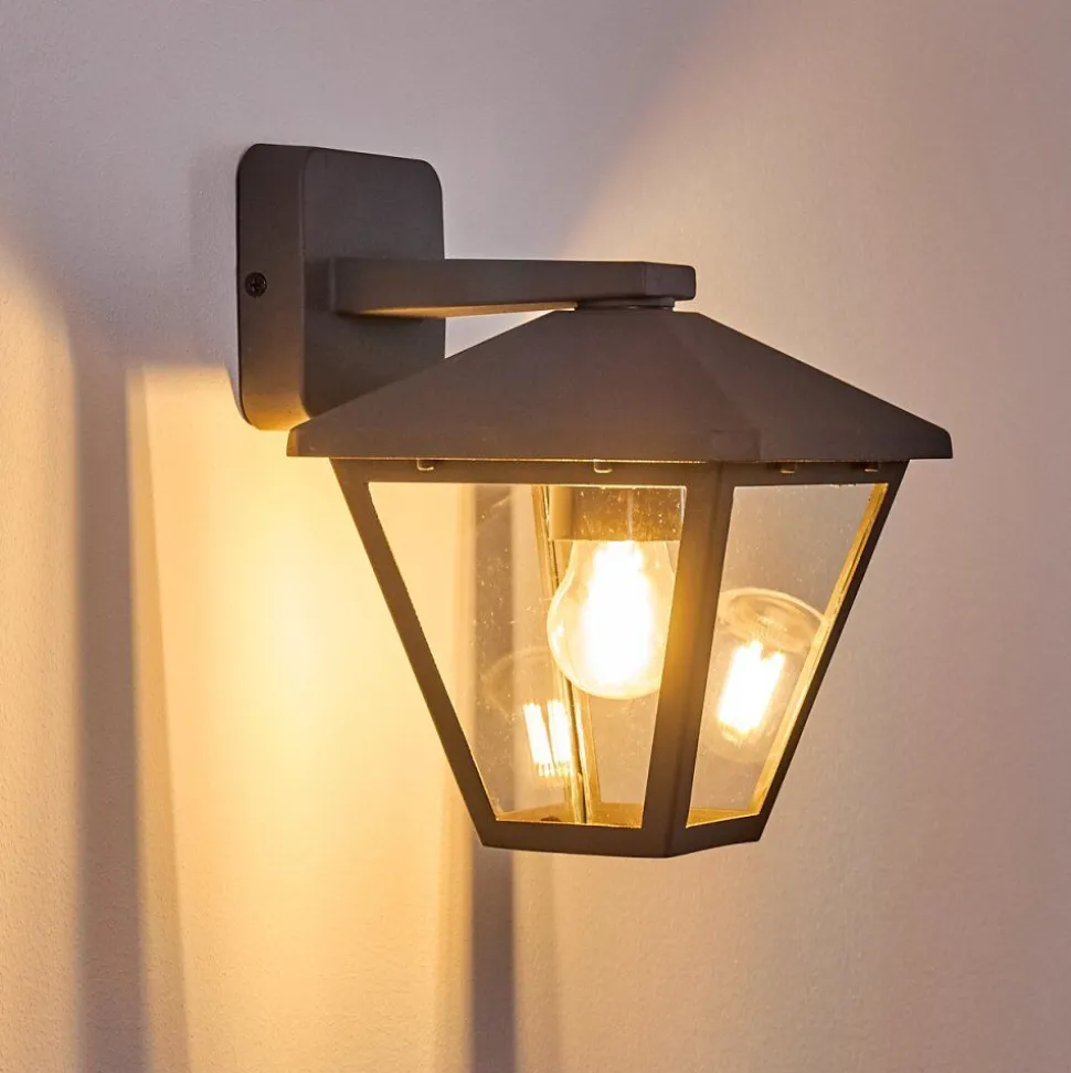 Applique Murale D'Exterieur Malmberget Anthracite, 1 Lumiere