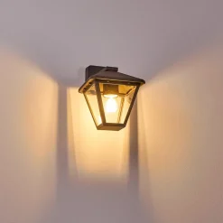 Applique Murale D'Exterieur Malmberget Anthracite, 1 Lumiere
