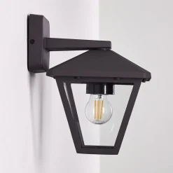 Applique Murale D'Exterieur Malmberget Anthracite, 1 Lumiere