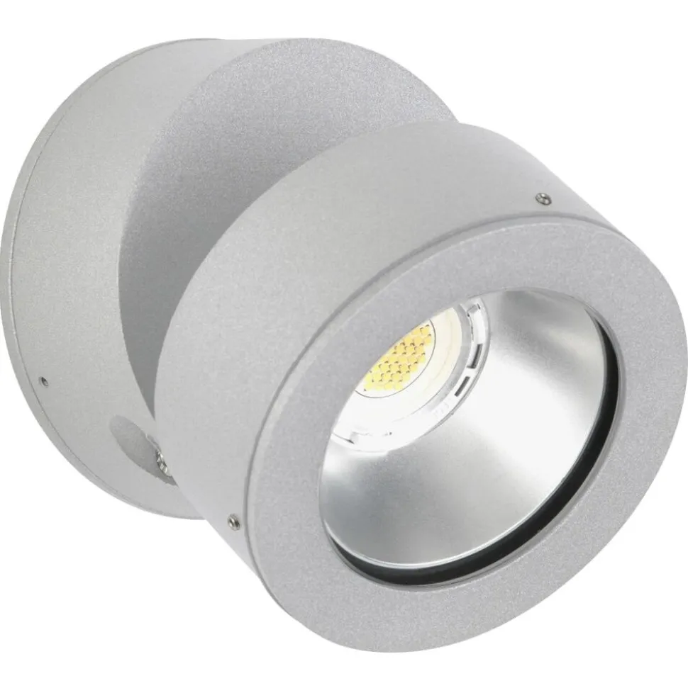 Applique Murale D'Exterieur Albert 2389 Led Argente, 1 Lumiere