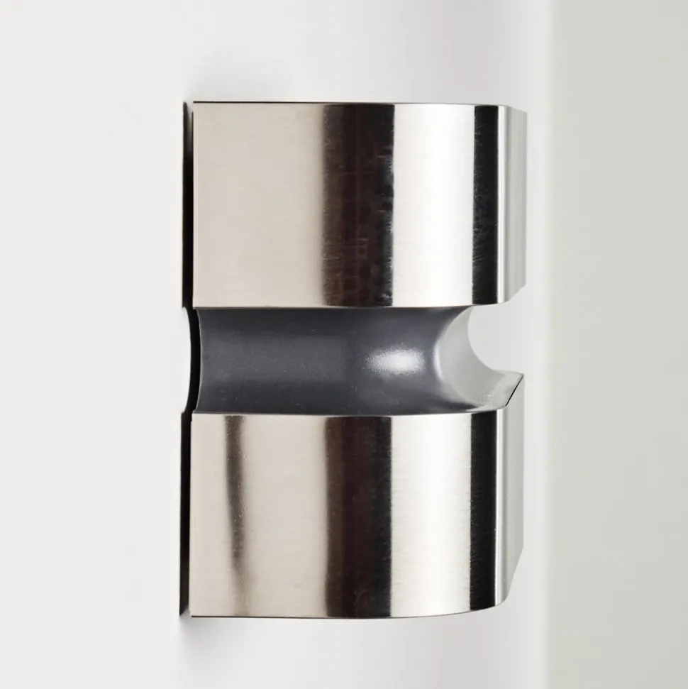 Applique Murale D'Exterieur Kolding Led Acier Inoxydable, Noir, 1 Lumiere