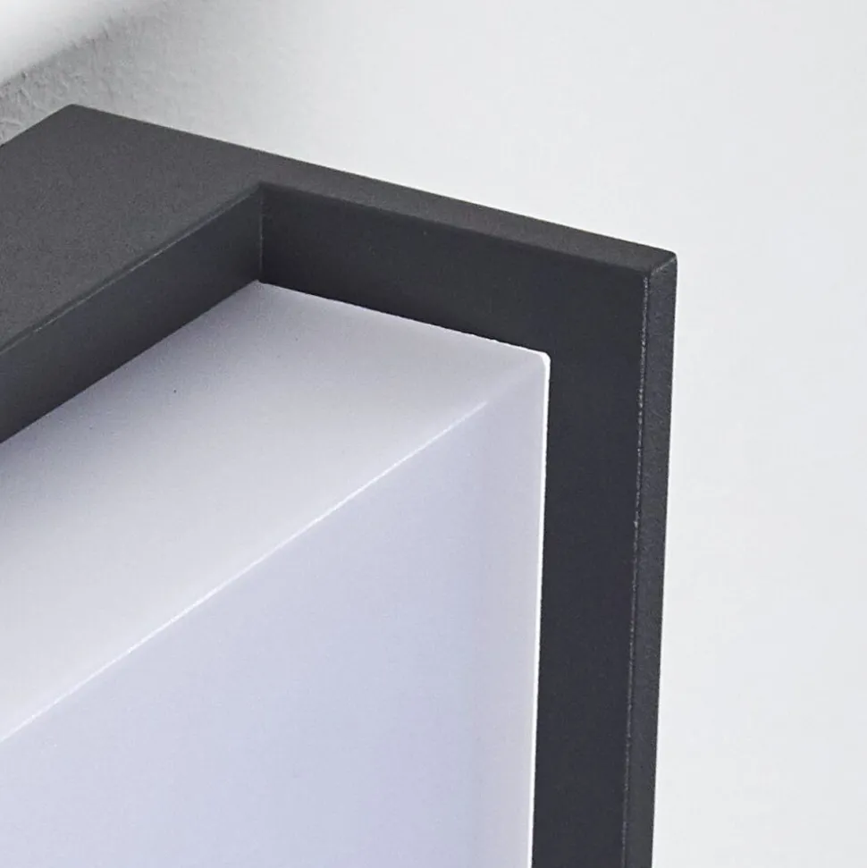Applique Murale D'Exterieur Skove Led Anthracite, 1 Lumiere