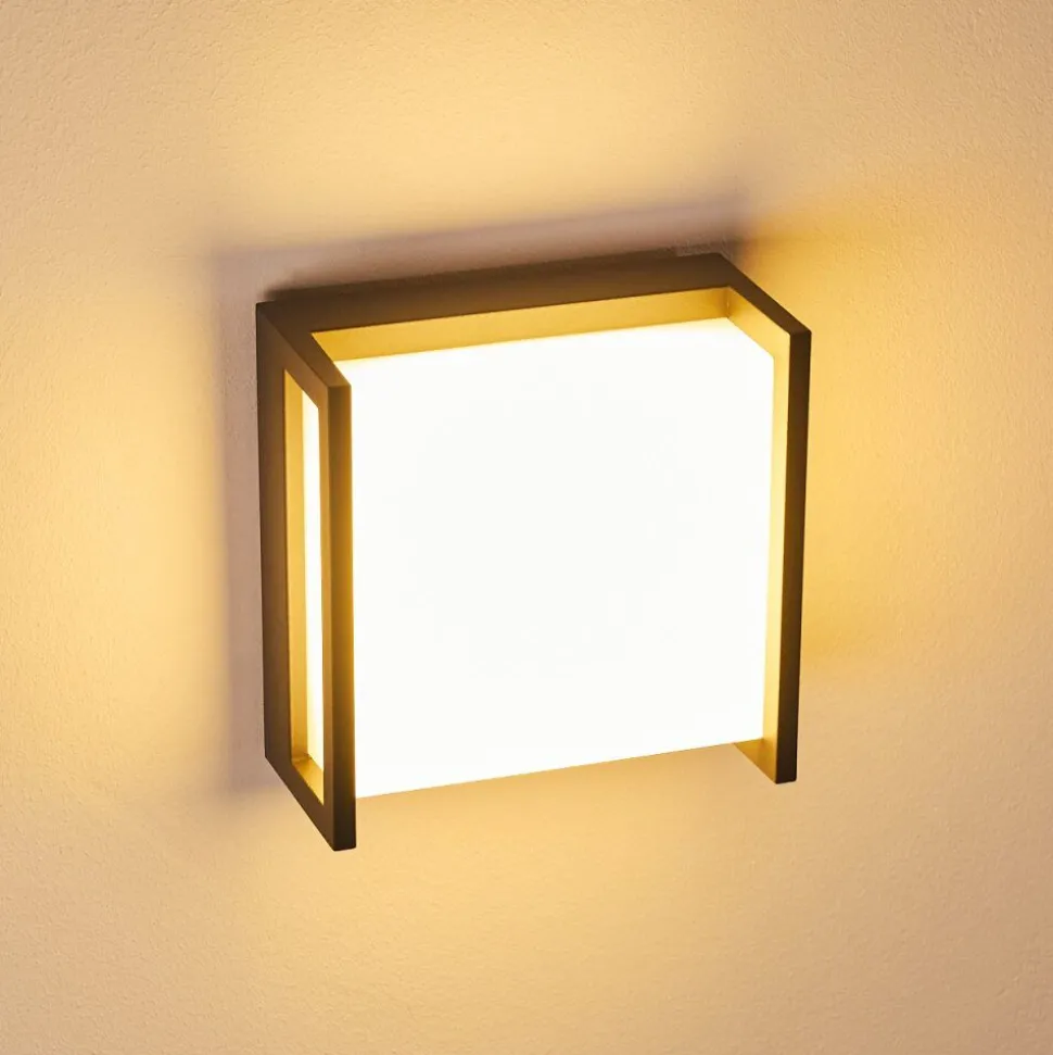 Applique Murale D'Exterieur Skove Led Anthracite, 1 Lumiere