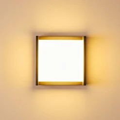 Applique Murale D'Exterieur Skove Led Anthracite, 1 Lumiere