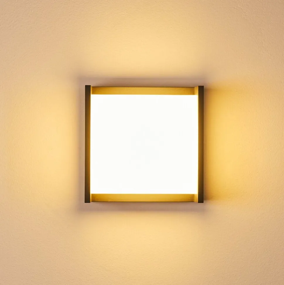 Applique Murale D'Exterieur Skove Led Anthracite, 1 Lumiere