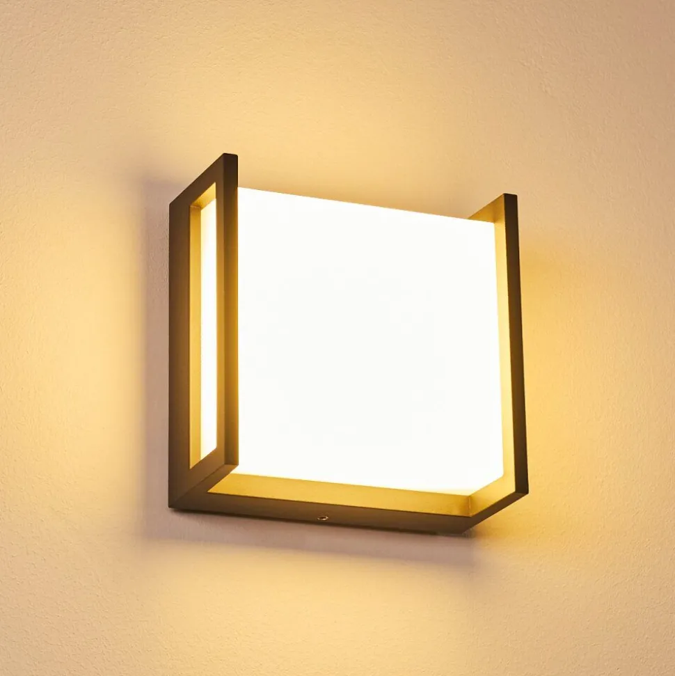 Applique Murale D'Exterieur Skove Led Anthracite, 1 Lumiere