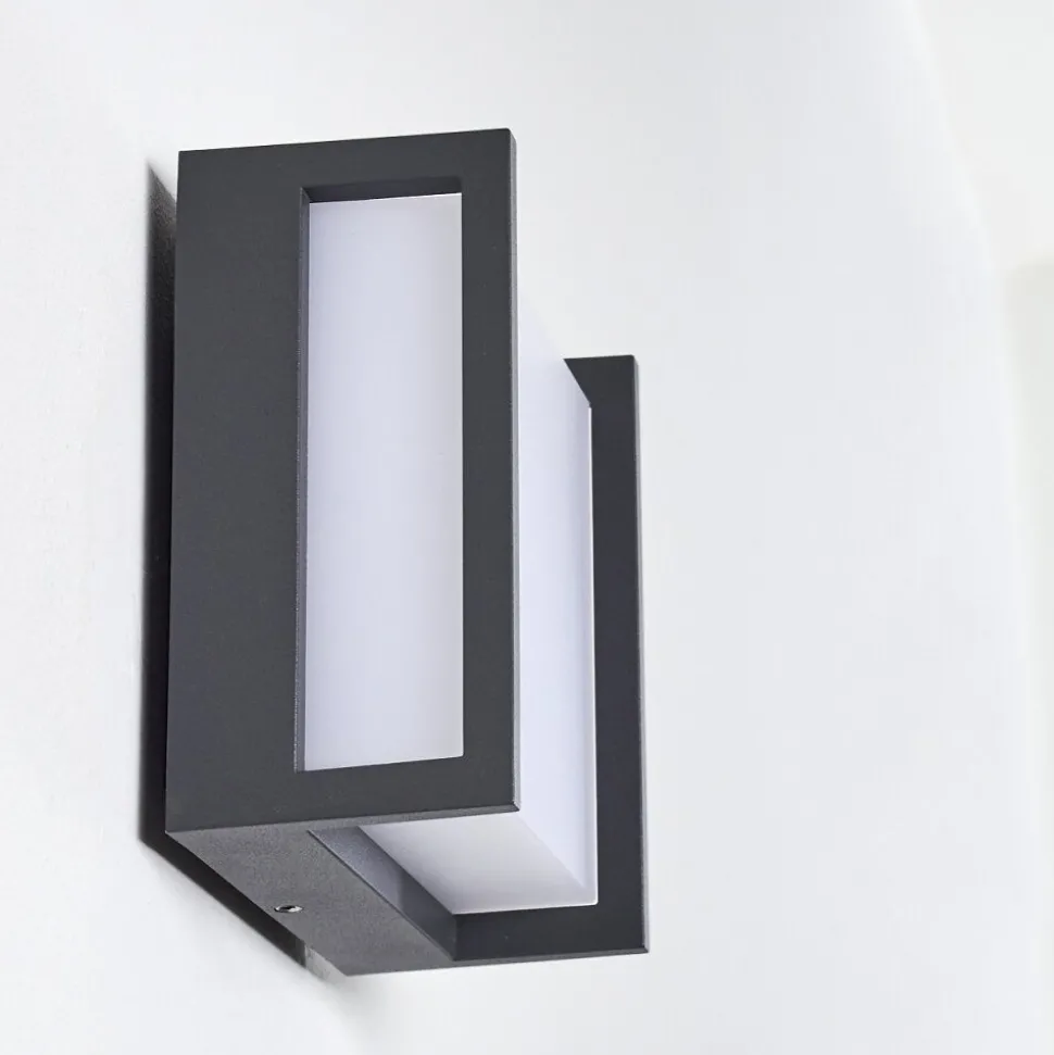 Applique Murale D'Exterieur Skove Led Anthracite, 1 Lumiere