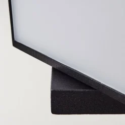 Applique Murale D'Exterieur Swanek Led Noir, 1 Lumiere