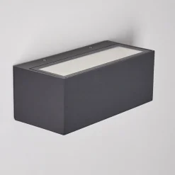 Applique Murale D'Exterieur Spidern Led Aluminium, 1 Lumiere