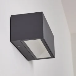 Applique Murale D'Exterieur Spidern Led Aluminium, 1 Lumiere