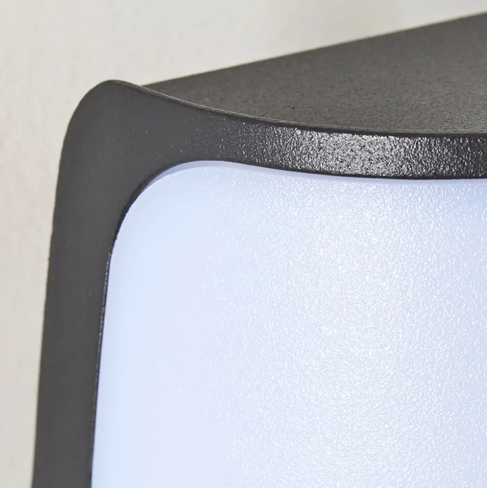 Applique Murale D'Exterieur Svea Led Anthracite, 1 Lumiere
