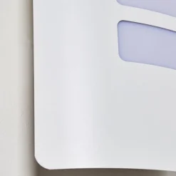 Applique Murale D'Exterieur Alslev Blanc, 1 Lumiere, Detecteur De Mouvement
