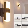 Applique Murale D'Exterieur Baulund Led Anthracite, 1 Lumiere