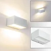 Applique Murale D'Exterieur Spider Led Blanc, 1 Lumiere