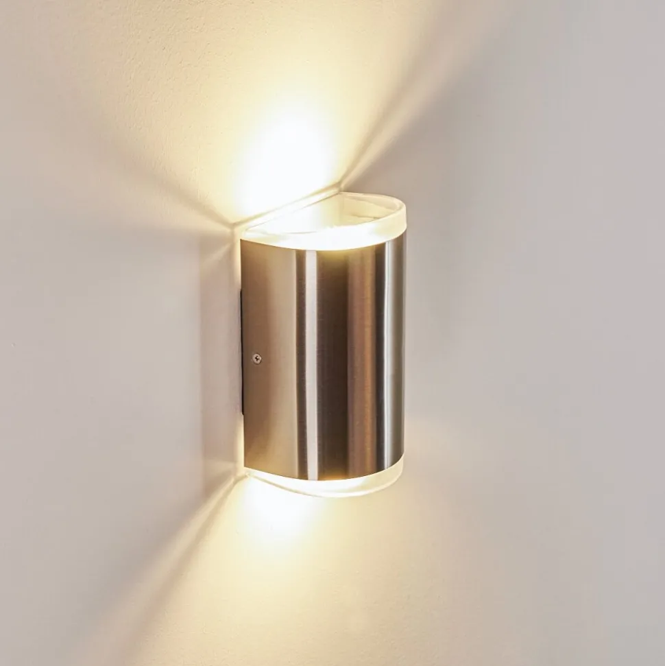 Applique Murale D'Exterieur Rumar Led Acier Inoxydable, 1 Lumiere